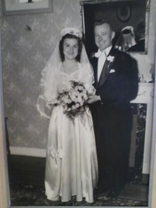 My parents' wedding day - November 21, 1948.